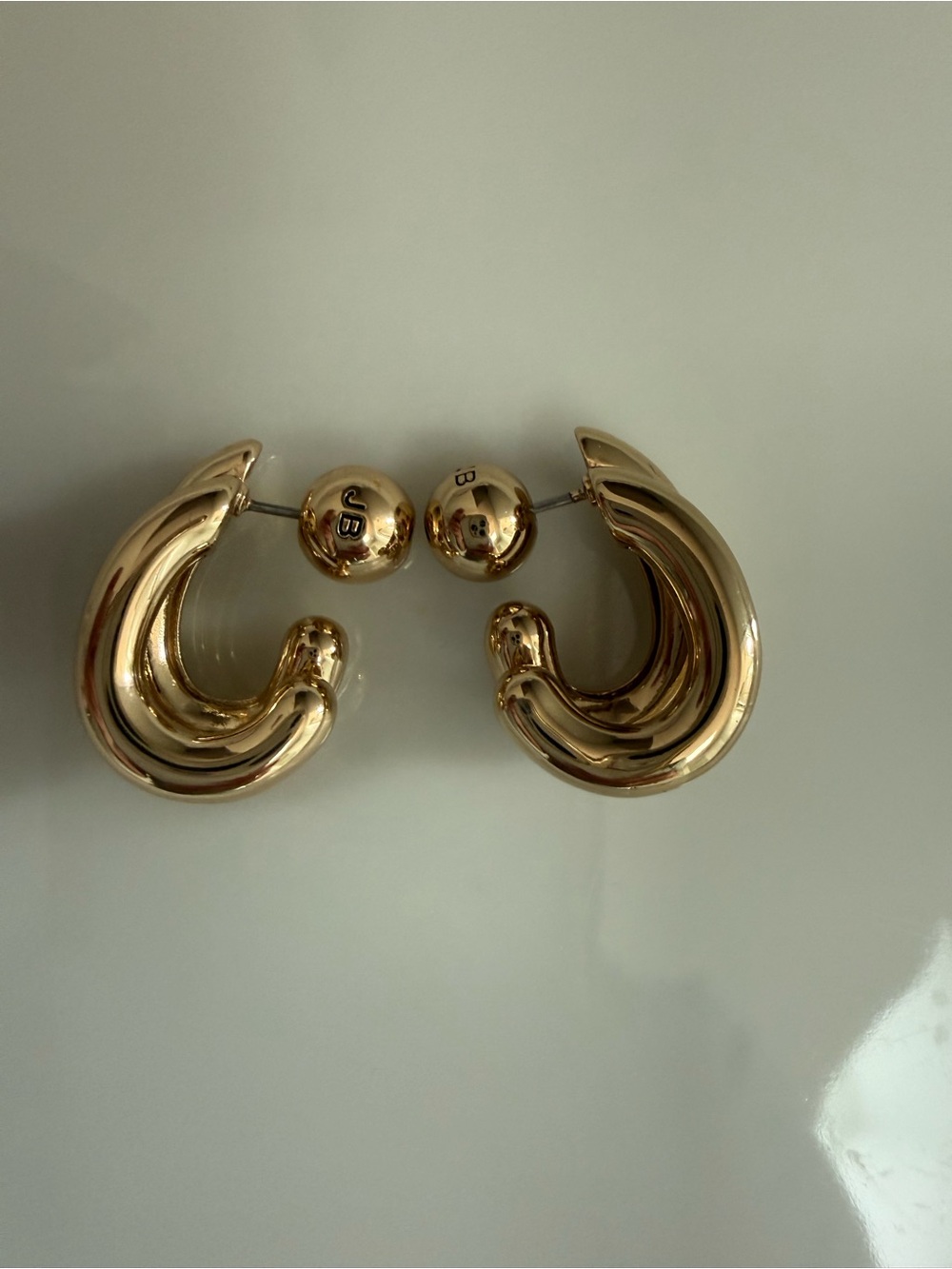 Jenny Bird Florence Earrings in Gold - Picture 6 of 6